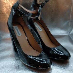 Steve Madden Glossy Black Heels
